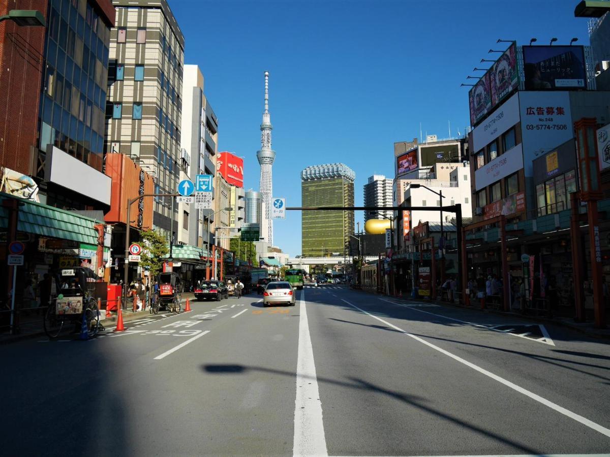 Hotel Tavinos Asakusa Prefektura Tokio Exteriér fotografie